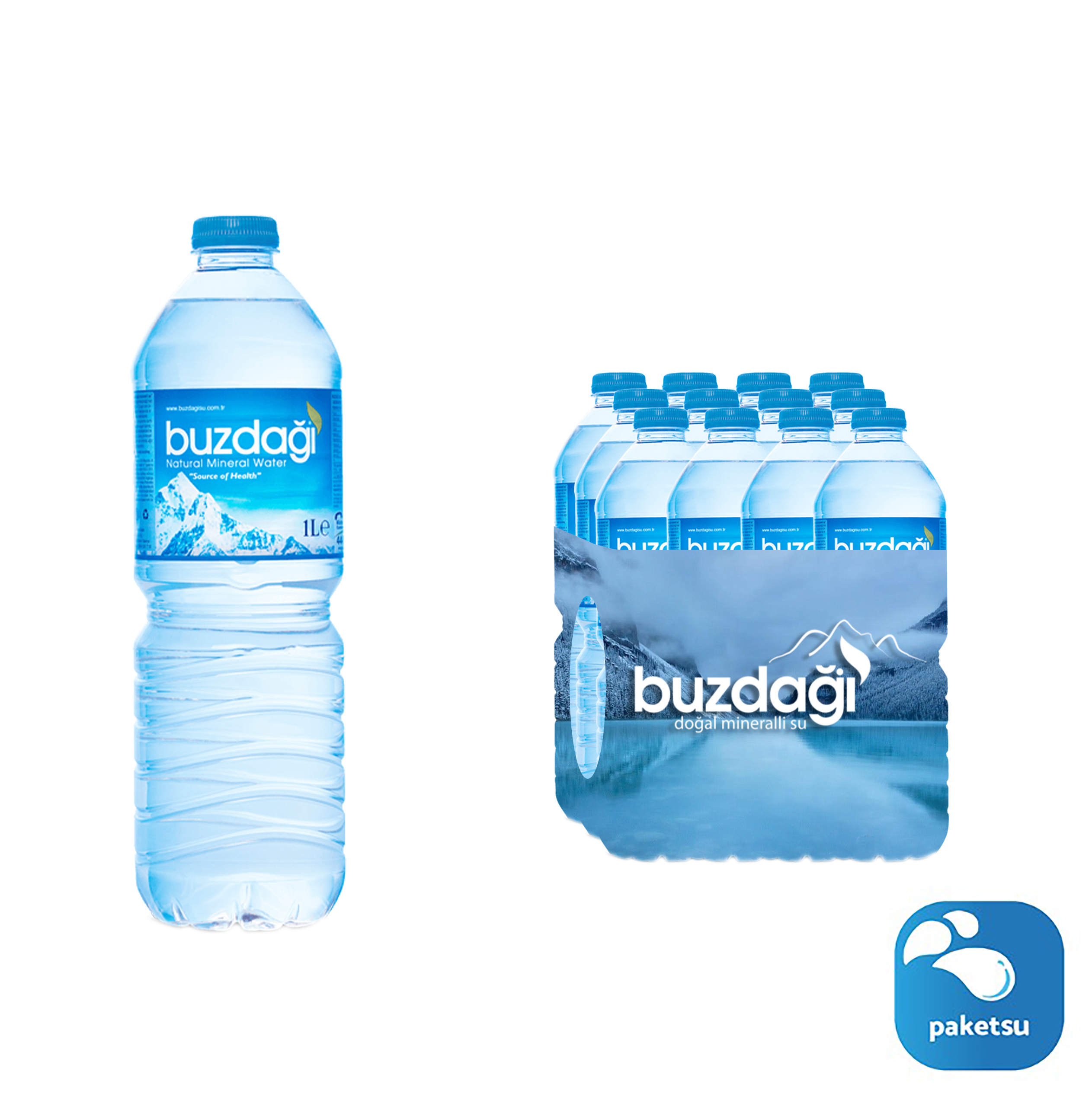 Buzdağı 1 lt Pet Şişe
